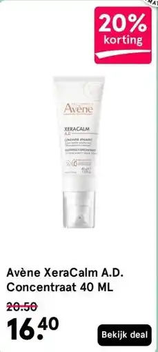 Etos Avène XeraCalm A.D. Concentraat 40 ML aanbieding