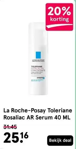Etos La Roche-Posay Toleriane Rosaliac AR Serum 40 ML aanbieding