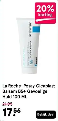 Etos La Roche-Posay Cicaplast Balsem B5+ Gevoelige Huid 100 ML aanbieding