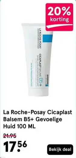 Etos La Roche-Posay Cicaplast Balsem B5+ Gevoelige Huid 100 ML aanbieding
