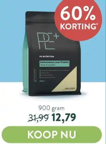 Holland & Barrett Performance Lean Protein aanbieding