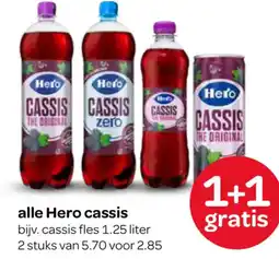 Spar alle Hero cassis aanbieding