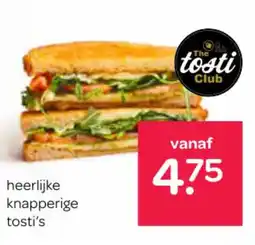 Spar heerlijke knapperige tosti's aanbieding