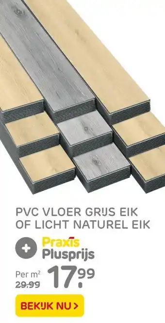 Praxis Pvc Vloer Grus Eik Of Licht Naturel Eik aanbieding