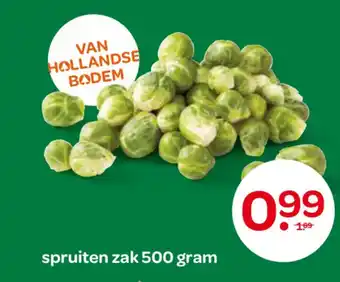 Spar spruiten aanbieding