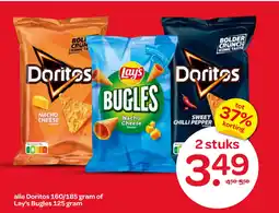 Spar alle Doritos of Lay's Bugles aanbieding
