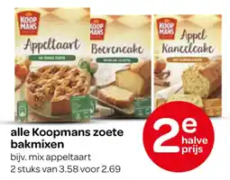 Spar alle Koopmans zoete bakmixen aanbieding
