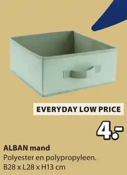 Jysk Alban mand aanbieding