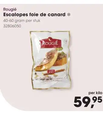 HANOS Rougié Escalopes foie de canard aanbieding