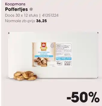 HANOS Koopmans Poffertjes aanbieding