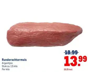 Makro Runderachtermuis aanbieding