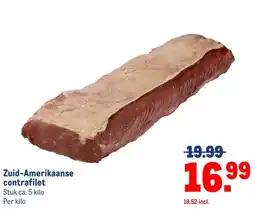 Makro Zuid-Amerikaanse contrafilet aanbieding