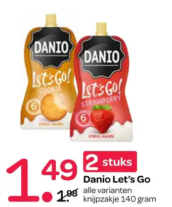 Spar Danio let's go 140gram aanbieding