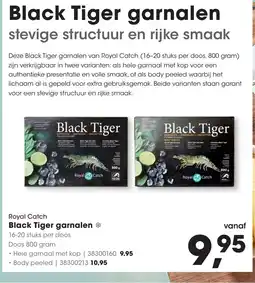 HANOS Black Tiger garnalen aanbieding
