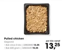 HANOS Pulled chicken aanbieding