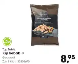 HANOS Top Table Kip kebab aanbieding