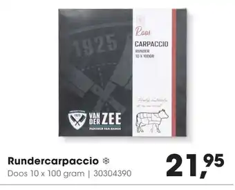 HANOS Rundercarpaccio aanbieding