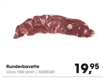HANOS Runderbavette aanbieding