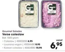 HANOS Gourmet Salades Verse coleslaw aanbieding