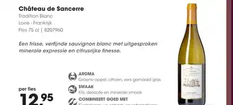 HANOS Château de Sancerre aanbieding