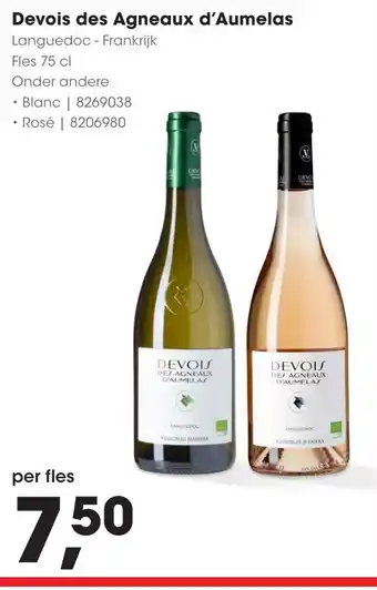 HANOS Devois des Agneaux d'Aumelas aanbieding