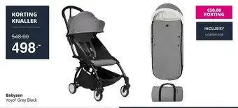 Baby & Tiener Babyzen Yoyo² Grey Black €50.00 Korting aanbieding