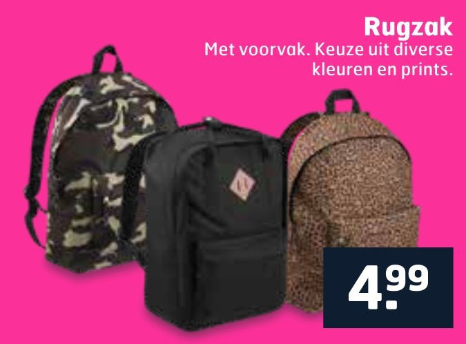 Trekpleister Rugzak aanbieding