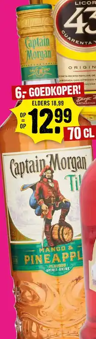Dirck 3 Captain morgan aanbieding