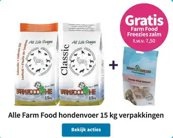 Plein.nl Alle Farm Food hondenvoer aanbieding