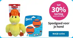 Plein.nl Speelgoed voor je hond aanbieding