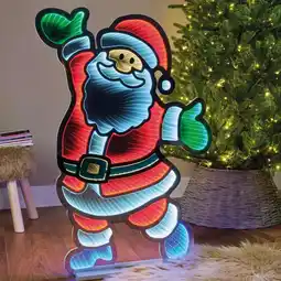 Action Infinity lights kerstman met ledverlichting aanbieding