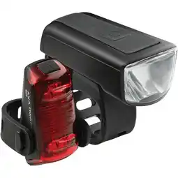 ANWB Axa Verlichtingsset Dwn 50 Usb 50 Lux Zwart aanbieding