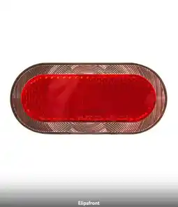 ANWB Spanninga achterlicht Elips Xb batterij 80mm Zwart aanbieding