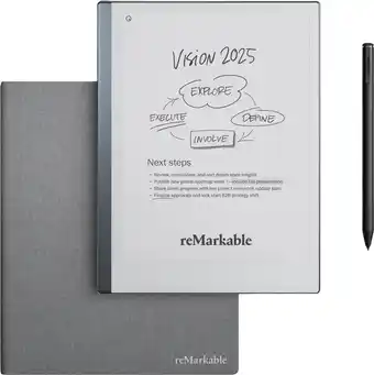Coolblue reMarkable 2 met Book Case Grijs aanbieding
