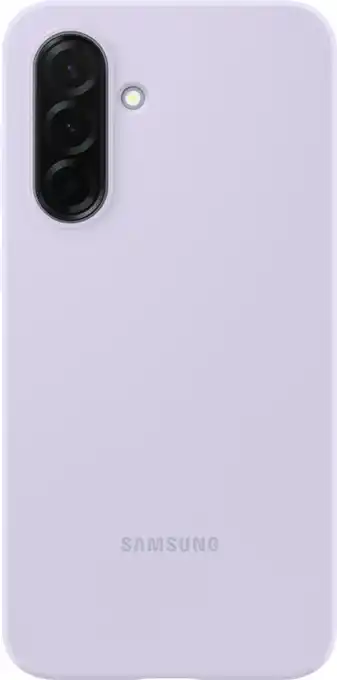 Coolblue Samsung Galaxy A36 Siliconen Back Cover Lavender aanbieding