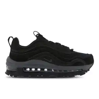 Foot Locker Nike Air Max 97 Sneakers Dames - Zwart - Maat 37.5 - Leer, Textil, Synthetisch aanbieding