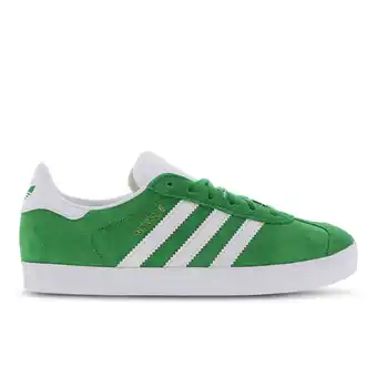 Foot Locker Adidas Gazelle Kindersneakers - Groen - Maat 38 - Leer aanbieding