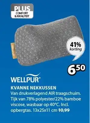 Jysk Kvanne nekkussen aanbieding