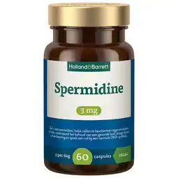 Holland & Barrett Holland & Barrett Spermidine - 60 capsules aanbieding