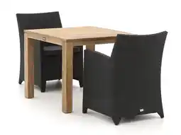 Kees Smit Forza Barolo/ROUGH-S 90cm dining tuinset 3-delig aanbieding