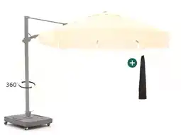 Kees Smit Shadowline Miami zweefparasol ø 350cm aanbieding