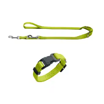 Zooplus HUNTER Verstelbare riem London, lime Halsband London S Lime & Training riem London Lime Hond aanbieding