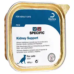 Zooplus 14x100g Cat FKW Kidney Support Specific Kattenvoer aanbieding