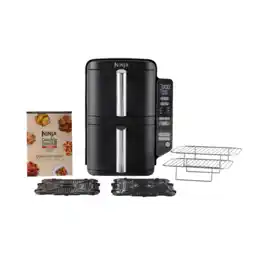 MediaMarkt Ninja Sl300eu Double Stack Airfryer aanbieding