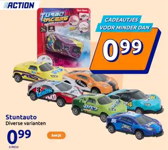 Action Stuntauto aanbieding