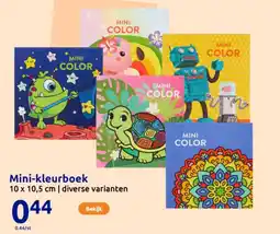 Action Mini-kleurboek aanbieding