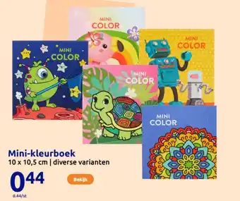 Action Mini-kleurboek aanbieding