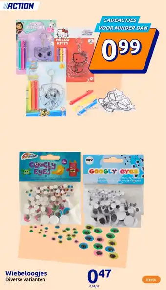 Action Wiebeloogjes aanbieding