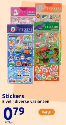 Action Stickers aanbieding