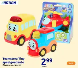 Action Teamsterz Tiny speelgoedauto aanbieding